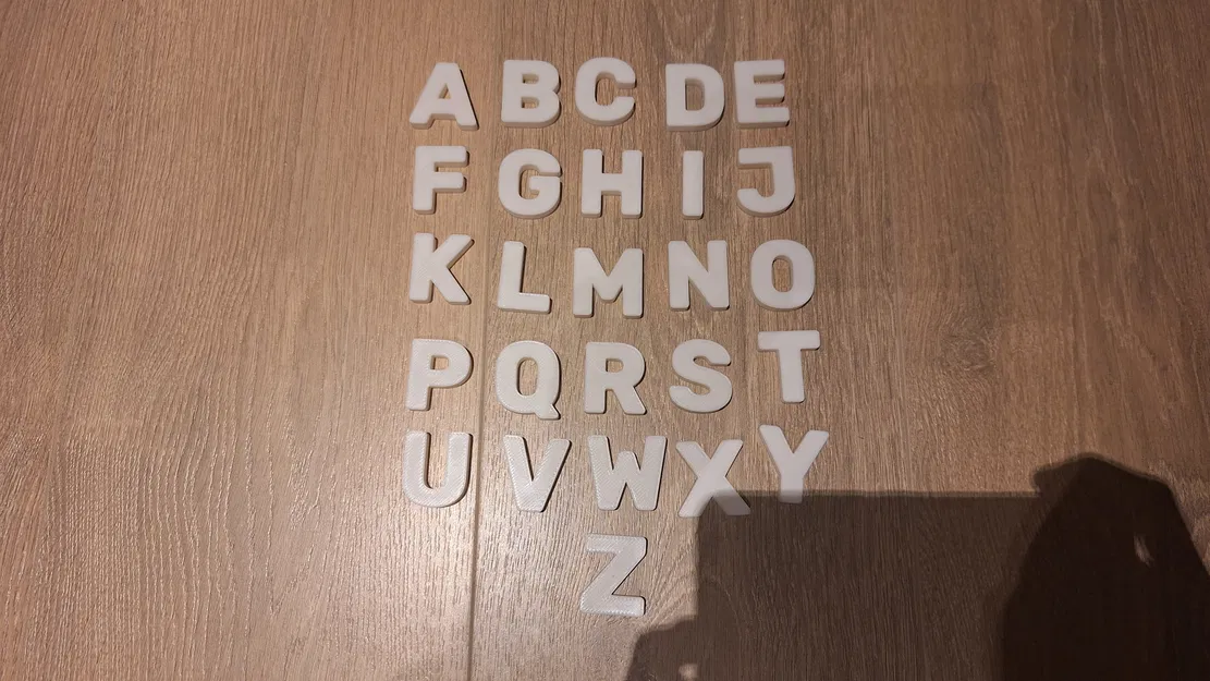 Bộ Chữ Cái 3D (A-Z) - Image 6