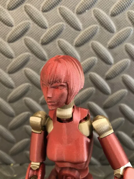 Bộ đầu mô hình Tetes de Carbon 13 F và M - Image 3