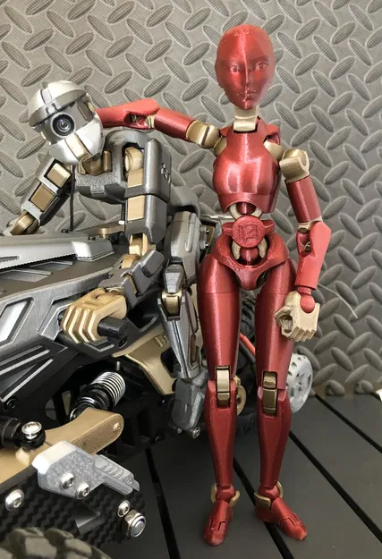 Bộ đầu mô hình Tetes de Carbon 13 F và M - Image 7