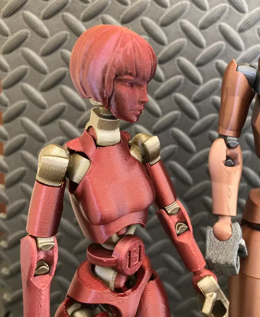 Bộ đầu mô hình Tetes de Carbon 13 F và M - Image 13