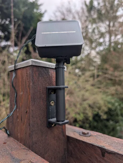 Giá treo tường cho tấm pin năng lượng mặt trời của đèn dây LED - Image 1