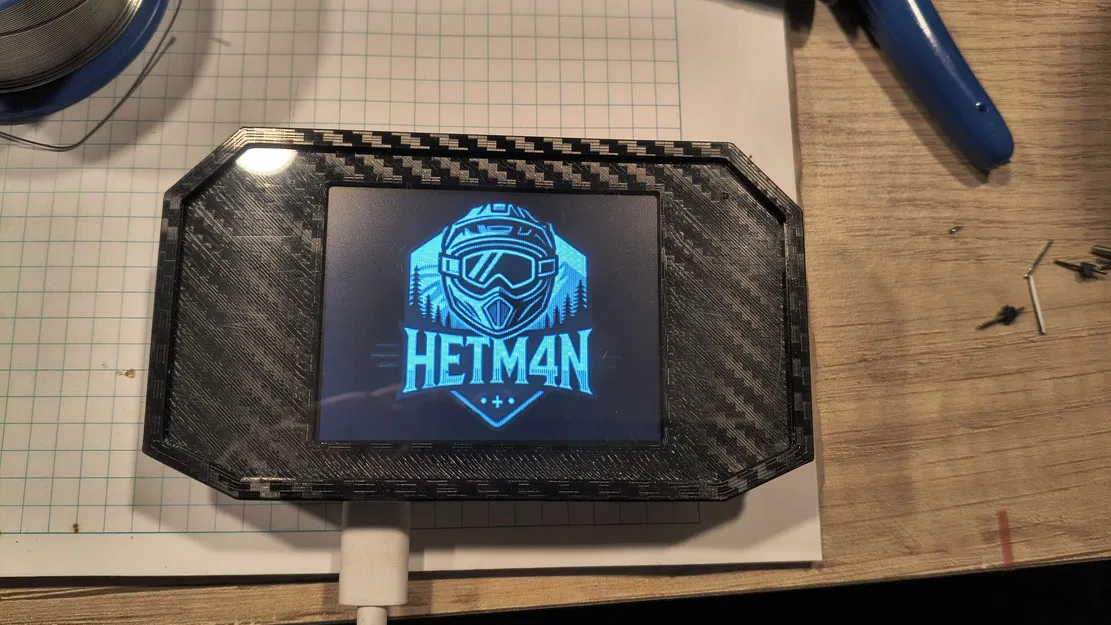 Vỏ hộp đựng màn hình ILI9341 2.8" cho xe đạp điện (e-bike/emoto) và ESP32 - Image 1