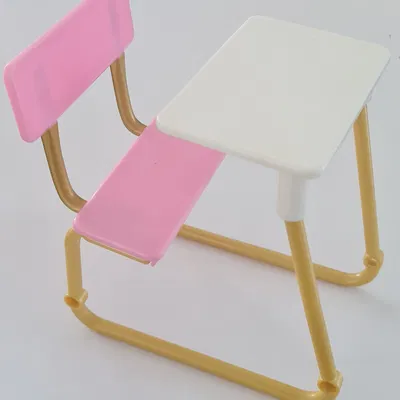 Mô hình ghế nhựa xếp mini - Đồ chơi in 3D trang trí bàn cực xinh