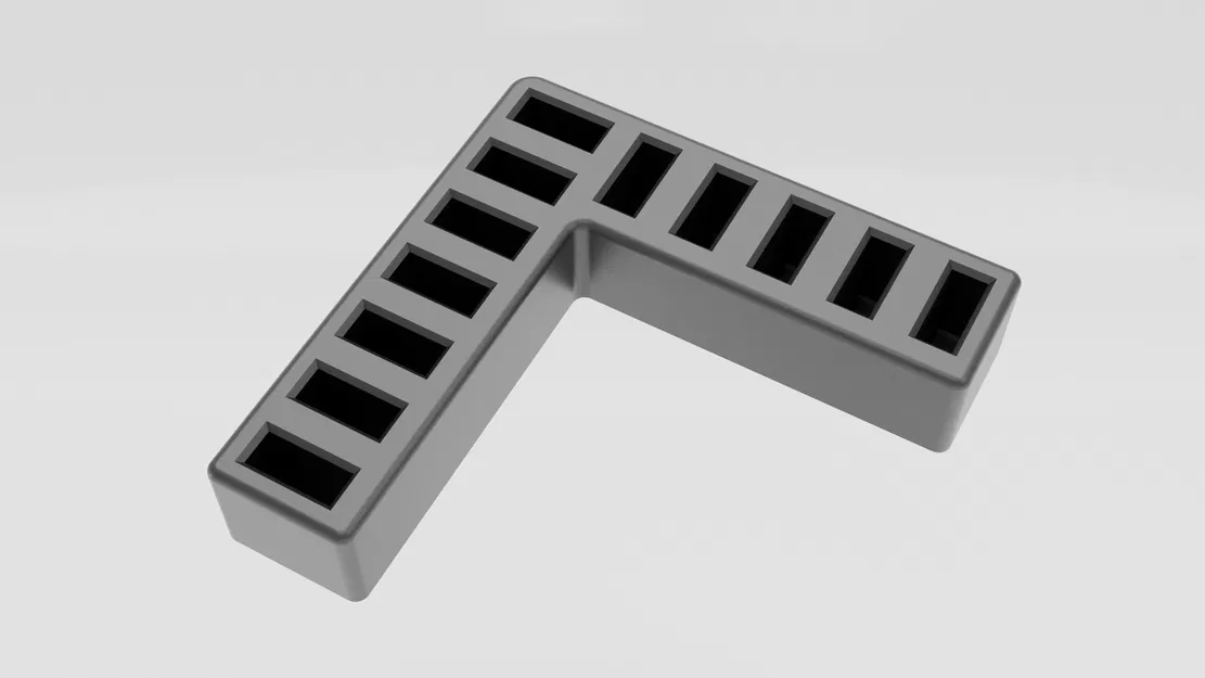 Khay Đựng USB Gắn Góc (Corner USB Holder) 13 Khe Cắm Tiện Lợi - Image 1