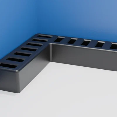 Khay Đựng USB Gắn Góc (Corner USB Holder) 13 Khe Cắm Tiện Lợi