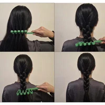 Dụng Cụ Tện Tóc Kiểu Pháp Chuyên Nghiệp - Chia Tóc Dễ Dàng