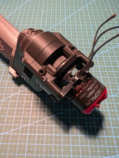 Bộ adapter gắn motor Hobbywing Quicrun Outer 3530 SL cho 3dSets Bamboo - Image 3