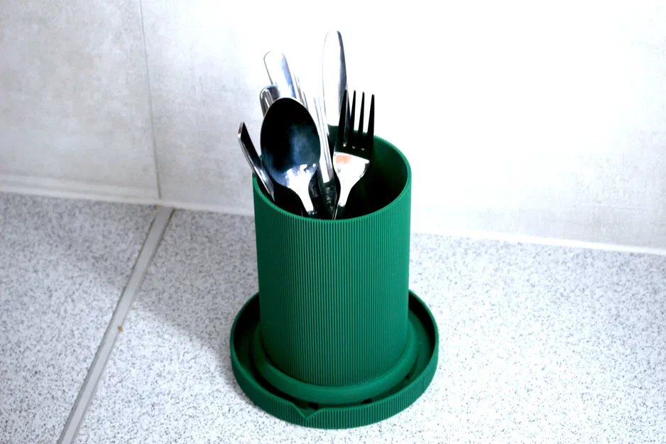 Ống Cắm Muỗng Đũa Thoát Nước Thông Minh - Image 5