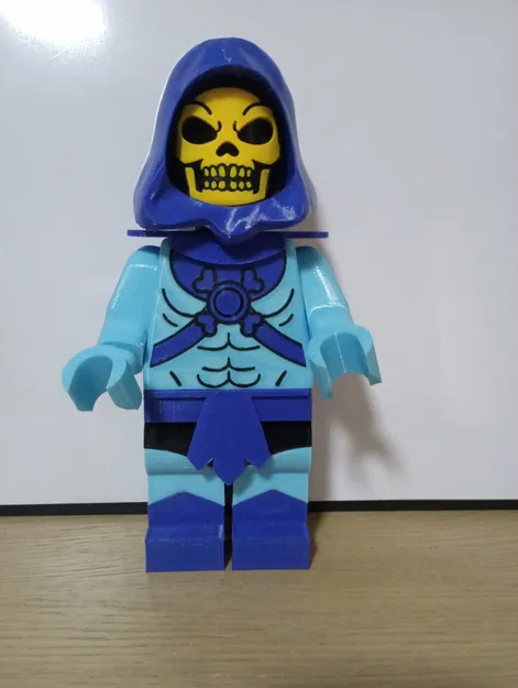 Mô hình Skeletor Giant Minifig - Hướng dẫn in 3D chi tiết - Image 3