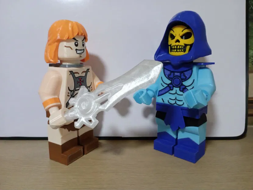 Mô hình Skeletor Giant Minifig - Hướng dẫn in 3D chi tiết - Image 7