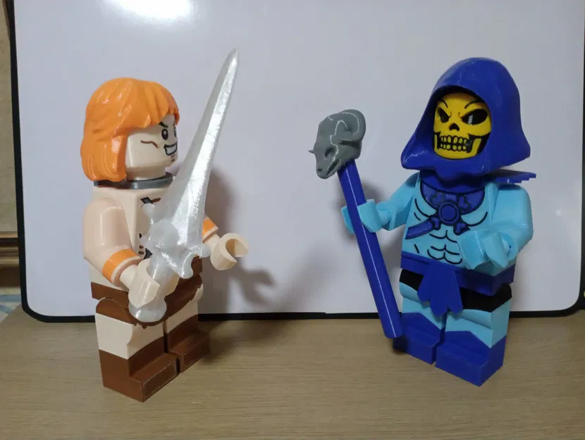 Mô hình Skeletor Giant Minifig - Hướng dẫn in 3D chi tiết - Image 8