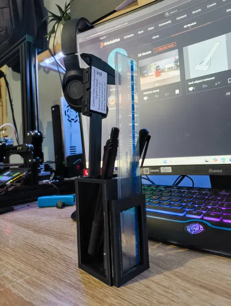 GridDock Desk Organizer – Khay Đựng Dụng Cụ Đo Đạc Tối Giản - Image 3