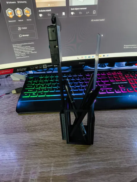 GridDock Desk Organizer – Khay Đựng Dụng Cụ Đo Đạc Tối Giản - Image 5