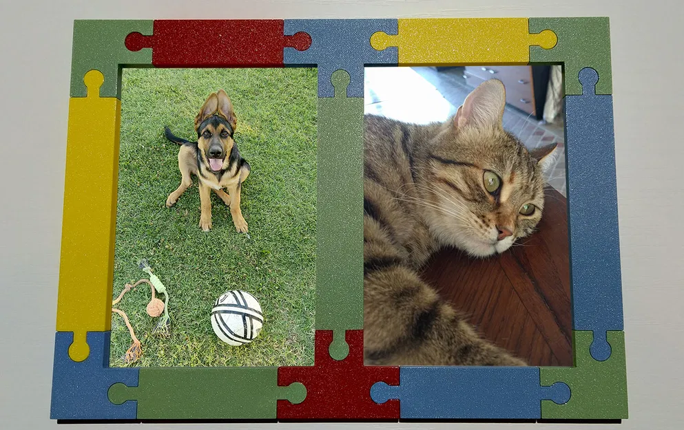 Khung Ảnh Puzzle Lắp Ghép Linh Hoạt - Image 2