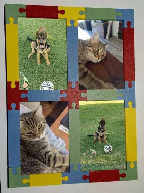 Khung Ảnh Puzzle Lắp Ghép Linh Hoạt - Image 3