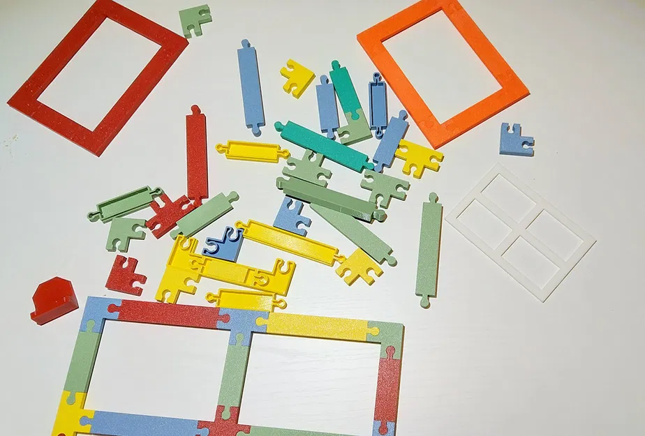 Khung Ảnh Puzzle Lắp Ghép Linh Hoạt - Image 5