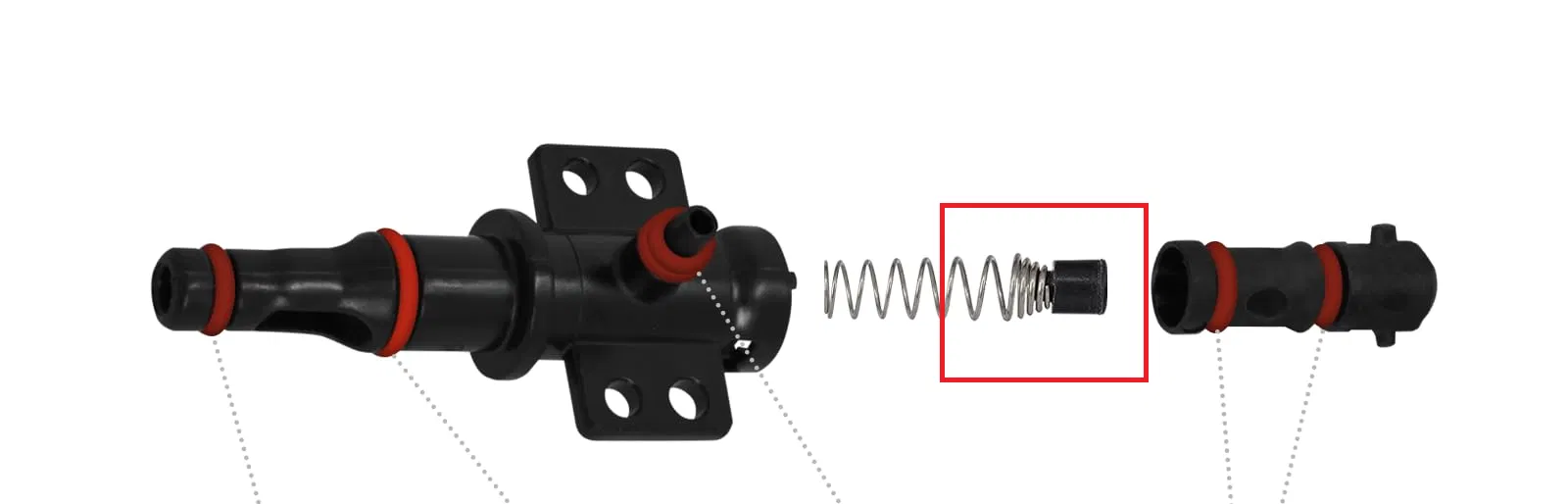 Linh kiện chốt van vòi ra cà phê Philips Saeco LatteGo - File in 3D thay thế - Image 4