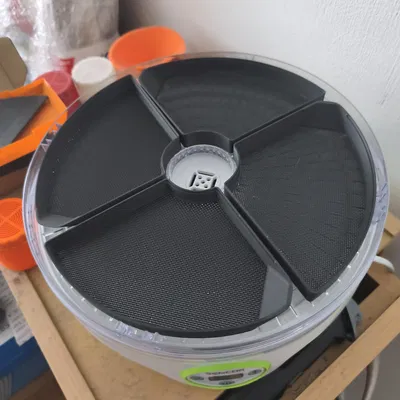 Khay và nắp đựng hạt hút ẩm cho máy sấy SENCOR SFD 851GR