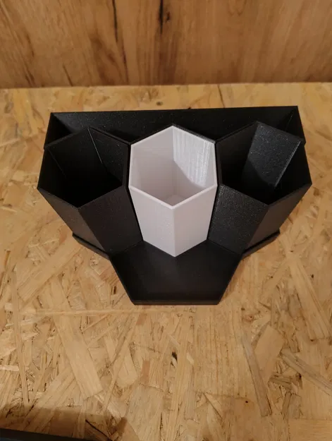 Ống cắm bút để bàn đa năng - Phụ kiện in 3D giúp góc làm việc gọn gàng - Image 2