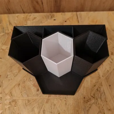 Ống cắm bút để bàn đa năng - Phụ kiện in 3D giúp góc làm việc gọn gàng