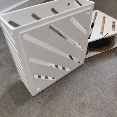 Hộp Đựng Cuộn Nhựa 1kg Xếp Chồng Được với Nắp Gài Tiện Lợi