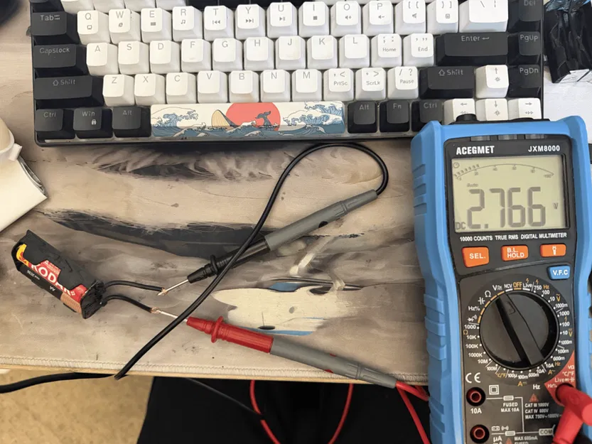 Đế giữ pin AA đôi siêu nhẹ (Giảm một nửa trọng lượng) ~4g - Image 4