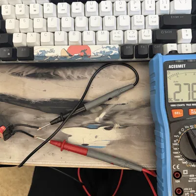 Đế giữ pin AA đôi siêu nhẹ (Giảm một nửa trọng lượng) ~4g