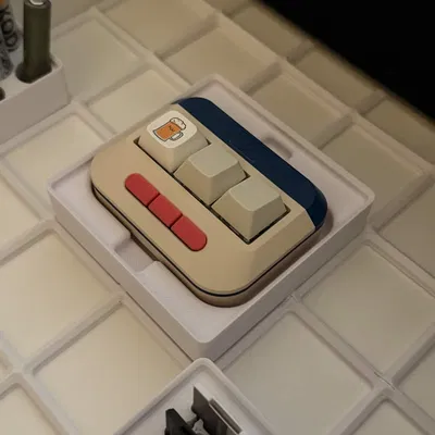 Khay Đựng Bàn Phím Wooting UwU Chuẩn Gridfinity 2x2 Cho Game Thủ