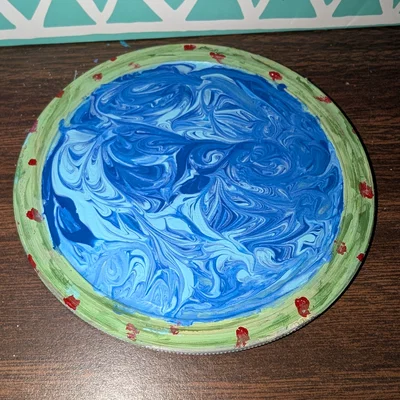 Đĩa Lót Tách Trà Chủ Đề Vòng Nguyệt Quế Giáng Sinh