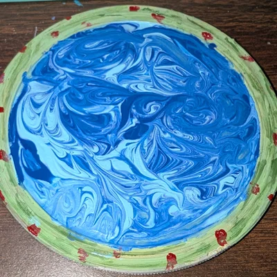 Đĩa Lót Tách Trà Chủ Đề Vòng Nguyệt Quế Giáng Sinh