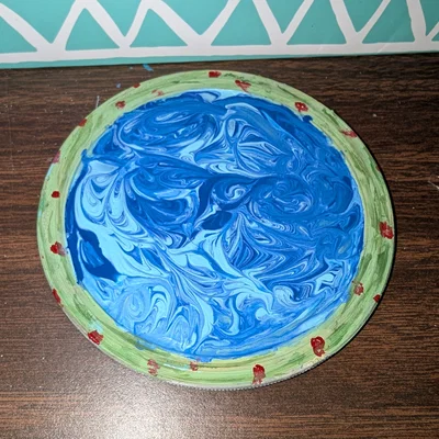 Đĩa Lót Tách Trà Chủ Đề Vòng Nguyệt Quế Giáng Sinh