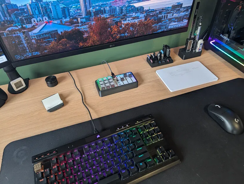 Bàn phím Macro DIY kết hợp cần gạt âm lượng Deej - Image 2