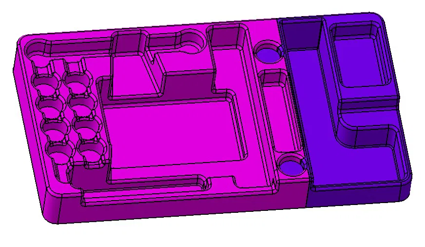 Khay đựng dụng cụ thay thế cho bộ Hazet 2191/12 K (3D Print) - Image 1