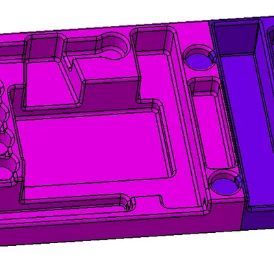 Khay đựng dụng cụ thay thế cho bộ Hazet 2191/12 K (3D Print)