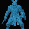 Mô hình Harengon Fighter - Chiến binh thỏ dũng mãnh cho D&D - Thumbnail 1