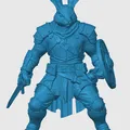 Mô hình Harengon Fighter - Chiến binh thỏ dũng mãnh cho D&D - Thumbnail 3