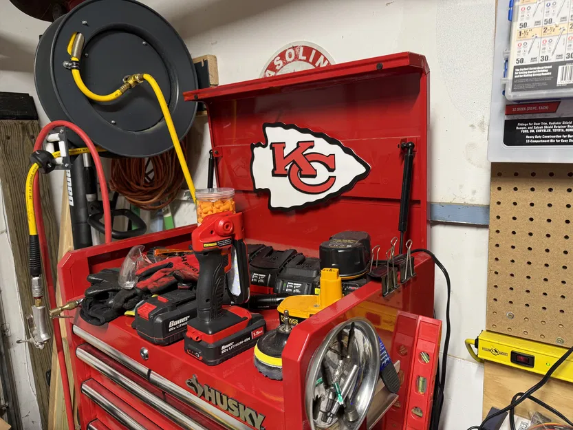 Bảng hiệu Logo Kansas City Chiefs - Image 4