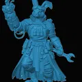Mô hình Harengon Artificer - Nhân vật thỏ kỹ sư in 3D cho RPG - Thumbnail 1
