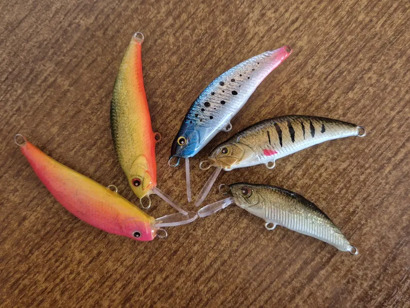 Lure.V2 - Mồi câu cá in 3D - Image 1