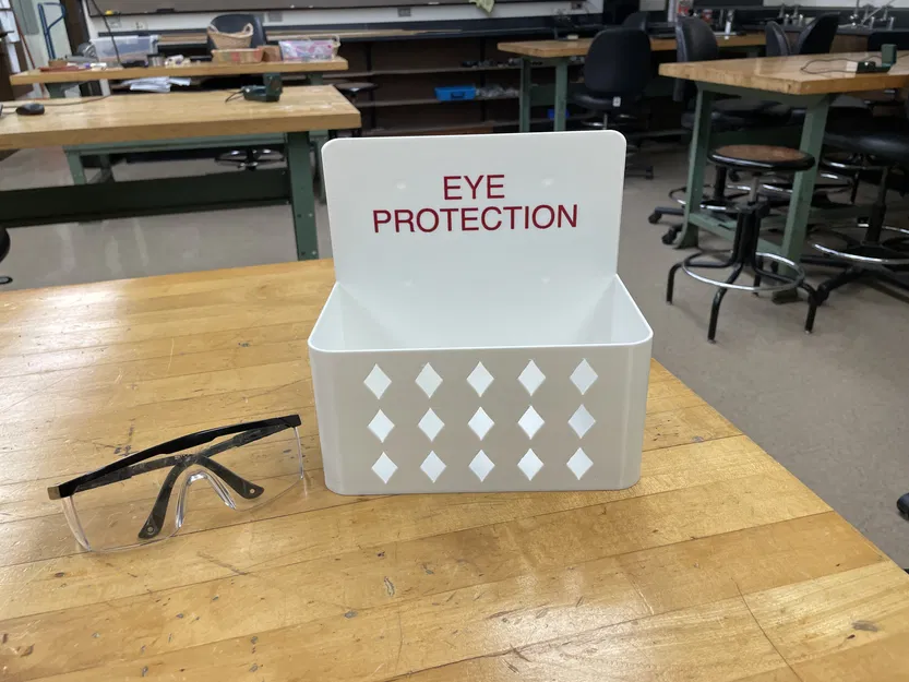 Giỏ Nam Châm Đựng Kính Bảo Hộ - Image 1