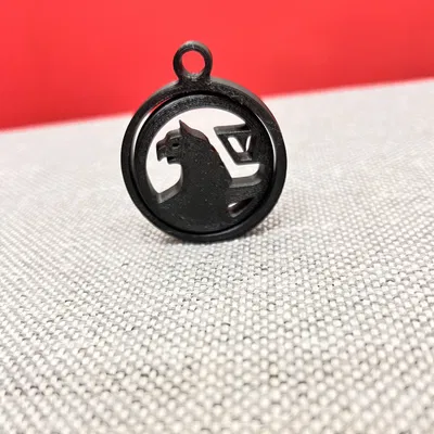 Móc khóa xoay hình logo Vauxhall độc đáo - Mô hình in 3D fidget toy