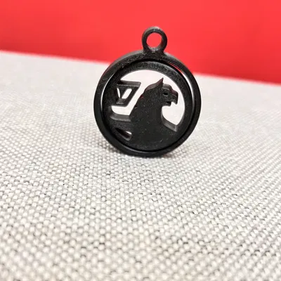 Móc khóa xoay hình logo Vauxhall độc đáo - Mô hình in 3D fidget toy