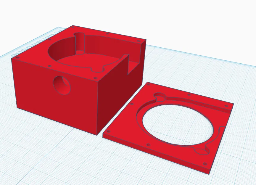 Bộ khung hộp quạt 5015 cho máy in 3D Voron Trident - Image 2
