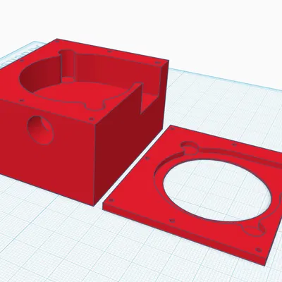 Bộ khung hộp quạt 5015 cho máy in 3D Voron Trident