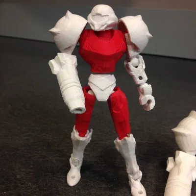 Mô hình Samus Metroid phong cách Modio - Tự in 3D tại nhà