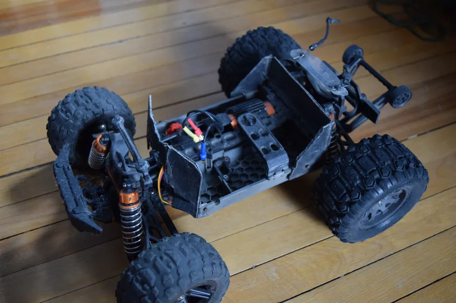 Bộ tấm chắn bụi in 3D bảo vệ linh kiện xe điều khiển từ xa RC - Image 1