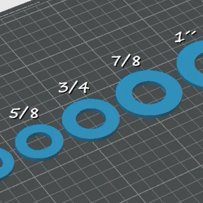 Long đền tùy chỉnh (Custom washers) - Nhiều kích cỡ