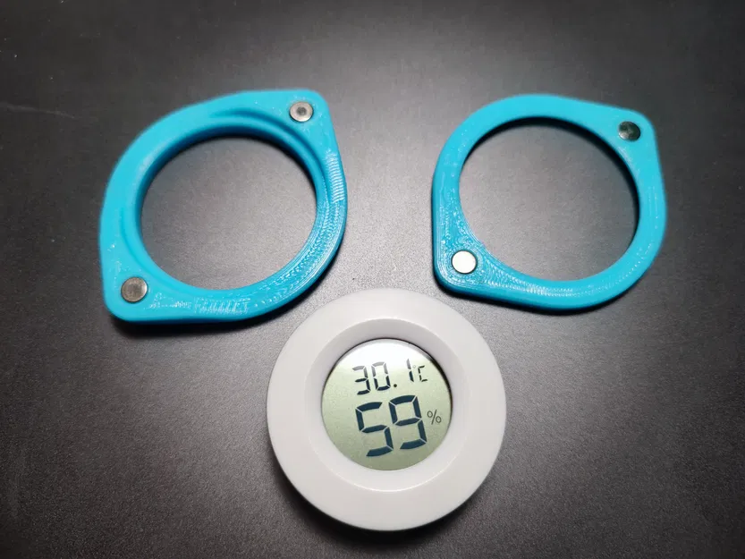 Khung gắn nam châm cho nhiệt ẩm kế - Image 4