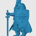Mô hình Harengon Paladin in 3D cho trò chơi nhập vai DND - Thumbnail 2
