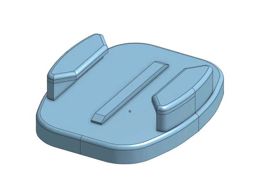 Đế gắn máy quay GoPro Mount chuẩn Quick-release chắc chắn - Image 1